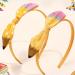 Fovolat Cute Headbands for Girls | Yellow Pencil Back to School Headwear - Hair Accessory Styling Decorations Cute Bow Hair Clips for School Kindergarten Combination 2 1 count (Pack of 1) - Buy Online on GoSupps.com