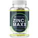 Zinc Supplements - Immunity + Skin + Reproductive Health Minerals - Zinc Chelate Immune Booster for Kids & Adults (Single Zinc MAXX) 100 Count (Pack of 1) Zinc Maxx