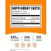BulkSupplements Alpha Lipoic Acid Capsules - 600mg ALA Supplement Gluten Free 240 Count - Boost Antioxidants & Energy - Buy Online on GoSupps.com