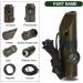 VSPEK 7-in-1 Survival Whistle | Camping Tools with Compass Thermometer LED Flashlight & More | Outdoor Safety Kit for Hiking & Emergency - Buy Online on GoSupps.com