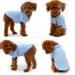 Lovelonglong Basic Dog Polo Shirt - Sky Blue - Size L (-18lbs) | Premium Cotton Polo T-Shirt for Small, Medium, Large Dogs - Buy Online on GoSupps.com