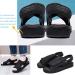 Adjustable Diabetic Shoes for Women - Open Toe Design for Wide & Swollen Feet - Summer Black Size 7 - Buy Online on GoSupps.com