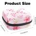 Muooum Menstrual Artery Bag - Pink Cherry Blossom Zipper Pouch for Tampons & Women s Essentials - Buy Online on GoSupps.com