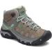 KEEN Women's Targhee Vent Mid Hiking Boots 7.5 - Fumo/Quiet Green | Breathable & Lightweight - Buy Online on GoSupps.com