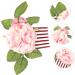 ABOOFAN Bridal Hair Accessories Flower Hair Accessories Side Combs for Women Thick Hair Flowers for Hair Flower Hair Pin Hair Comb for Women Decorate Fabric European Fashion Bridesmaid - Buy Online on GoSupps.com