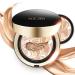 AGE 20's Signature Intense Cover SPF 50+, Refill #21 Light Beige (14g x 2ea) Essence Cushion Foundation, Sunscreen Makeup