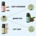 Folkulture Organic Essential Oil Set - Rose Lily Cashmere Opium Green Tea Ocean Salt Aromatherapy Diffuser Oil Scents - Self Love Club - 60ml - Buy Online on GoSupps.com