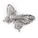 AKOAK Blue Crystal Butterfly Hairpin - Fashion Headwear Barrette Clip - Buy Online on GoSupps.com