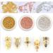 3D Nail Caviar Beads | Metal Mini Nail Ball Studs | Gold/Silver/Rose Gold | DIY Nail Art Decorations - Buy Online on GoSupps.com