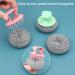 10-Pack Stainless Steel Sponge Pot Cleaner Durable Steel Wool & Sponge for Dishes Pans & Kitchen Cleaning - Buy Online on GoSupps.com