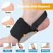 Arch Support Sleeves for Plantar Fasciitis | Adjustable Compression Bands with Gel Pads for Flat Feet Fallen Arches & High Arches - Men & Women - Buy Online on GoSupps.com