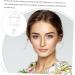 Hemoton 2 Pcs Eyebrow Ruler Threading Tool Eyebrow Stencil Positioning Eyebrow Shaper Tool Template Manicure - Buy Online on GoSupps.com