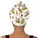 Sunflower Elephant Anti-Frizz Hair Drying Towel - Ultra Soft & Absorbent for Women - Perfect for All Hair Styles - Fast Drying Turbans & Shower Caps - Buy Online on GoSupps.com