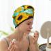 Yellow Sunflowers Microfiber Hair Towel - Soft Super Absorbent Hair Wrap for Long Curly & Thick Hair - Quick Dry Coral Velvet Cap for Women - Buy Online on GoSupps.com