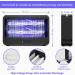 Electric Bug Zapper - 3500V Double-Sided Grid, 2-14H Timer, Remote Control - Indoor & Outdoor Insect Killer with UV Light for Patio & Home - Includes 2 Extra Bulbs - Buy Online on GoSupps.com