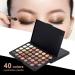 eyeshadow - 40 Colors Pearlescent Matte Eyeshadow Palette - Waterproof Natural Colors granfards palids maquillage eyeshadows Teksome - Buy Online on GoSupps.com