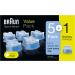 Braun CCR5+1 Clean & Renew Cleaning Cartridge - 6 Pack - Buy Online on GoSupps.com