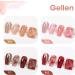 Gellen Gel Nail Polish Kit - 4 Exquisite Colors Pink Burgundy Red Jelly Gel Nail Polish Set Soak Off Magnetic Cat Eye Gel Nail Kit with Magnet Blooming Gel Nail Polish for Spreading Effect Everything Nice - Buy Online on GoSupps.com