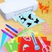200 Sheets A4 Colored Printer Paper | 10 Colors Multipurpose Copy & Stationery Paper for DIY Art & Craft | 8.3 x 11.7 - Buy Online on GoSupps.com
