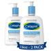 Face Wash by CETAPHIL, Hydrating Gentle Skin Cleanser for Dry to Normal Sensitive Skin, NEW 16 oz 2 Pack, Fragrance Free, Soap Free and Non-Foaming Fragrance Free 16 Fl Oz (Pack of 2)