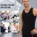 PODFAN Gynecomastia Men's Compression Shirt Slimming Tank Top - Large Black+White - Buy Online on GoSupps.com