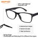 Shop Efe 4-Pack Reading Glasses for Men & Women | Vintage Rectangular Design | Lightweight & Convenient | Multi-Colored | 2.5x Magnification - Buy Online on GoSupps.com