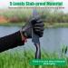 Roipus Waterproof Fishing Gloves - 2 Pack Bite-Proof & Stab-Resistant Anti-Cut Hunting Gloves with Magnetic Lock for Predator Fish Catching - Buy Online on GoSupps.com