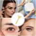 Kumprohu Eyelash Shield For Mascara Silicone Mascara Shield Guard - Multifunctional Reusable Eyelash Lipstick Eyeshadow Applicators Aid Tool For Beginners And Makeup Masters Yellow - Buy Online on GoSupps.com