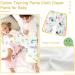 Baby Toilet Training Pants | Waterproof Reusable Cotton Diaper Skirt | Cute Cartoon Fawn Design | Kids 2-in-1 Skort Pants | Low Waist | M Size - Buy Online on GoSupps.com