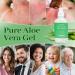 ASYBO Aloe Vera Gel 500 ml 100% Natural Pure Aloe Vera for Face Body Hair Soothing and Nourishing Moisturising Aloe Cream for Dry Skin Sunburn Acne After Sun Lotion - Buy Online on GoSupps.com