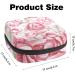 Buy Muooum Menstrual Artery Zipper Bag - Stylish Rose Pink Tampon Collect Bag for Women & Girls - Buy Online on GoSupps.com