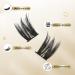 DIY Cluster Lashes - QueWel 72 Pieces Soft d Curl Eyelash Extensions | 8-16mm for Home Makeup - Buy Online on GoSupps.com