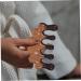 Tovinanna Wooden Massage Comb - Wide Tooth Detangler for Scalp & Hair | Portable Ridge Comb 10.00x5.50cm - Shop Now! - Buy Online on GoSupps.com