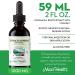 Maxi Health Organic Echinacea Supreme Liquid Extract with Vitamin C - 2 fl oz Immune Support Supplement - Buy Online on GoSupps.com