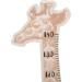 Buy Medium Beige Wooden Giraffe Vertical Meter | International Shipping Available - Buy Online on GoSupps.com