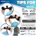 Elbow Brace Support for Cubital Tunnel Syndrome | Tendonitis Splint for Men & Women | Premium Black Medium Elbow Support & Protection - Buy Online on GoSupps.com
