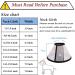 Mogokoyo Pet E-Collar: Wound Healing Cone for Surgery Recovery - Neck Girth 14.1-15.0, Depth 7.5 - Buy Online on GoSupps.com