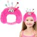 Face Wash Headbands for Women Plush Spa Hair Bands Makeup Headbands Skincare Headbands Cute Fluffy Creative Hair Accessories for Washing Face Funny Gifts for Women Girls (Pink) - Buy Online on GoSupps.com
