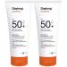 DAYLONG | Extreme milk SPF 50+ | Very high protection | High tolerance liposomal formula | Non-greasy & non-sticky milk texture | Extremely water resistant | Fragrance free | Set of 2x100ML