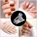 Buy Savita 20-Piece Nail Tips Clips - Transparent Polygel Nail Extension Clips for DIY Nail Art | Fast International Shipping - Buy Online on GoSupps.com