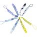 Jm Baby Schnuller-Clip Pacifier Holder - Multi-Colored Washable Band for Newborns (4-Pack) | Unique Two-Sided Design - Buy Online on GoSupps.com