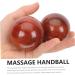 Buy Gleavi 6 Pcs Wooden Health Balls for Acupuncture & Muscle Massage | Chinese Rolling Balls - 5x5 cm - Buy Online on GoSupps.com
