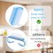 Nail Brush 4pcs Two-Sided Scrubbing Brushes Nail Cleaning Brush Fingernail Brush with Soft Bristles Plastic Fingernail Scrubber for Toes Nails Hands Garden Home Salon Use (Style-A) - Buy Online on GoSupps.com