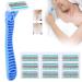 Buy Hair Removal Razor 10pcs - Universal ABS Manual Razors with Plastic Box for Daily Use | International Shipping Available - Buy Online on GoSupps.com
