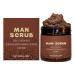 Body Mens Exfoliating Body Scrub Ultimate Skin Cleansing Wash in Jar with Top Lid for All Skin Types You Blast Coffee One Size One Size Coffee