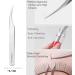 Pafason Stainless Steel Eyelash Extension Tweezers Set with PU Leather Case - Precision Tweezers for 2D-8D Volume and Individual False Lashes - Buy Online on GoSupps.com