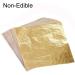 100 Sheets Imitation Gold Leaf for Art Crafts - 5.5x5.5 Inches - Gilding Crafting & Decoration - Buy Online on GoSupps.com