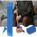 Baluue 4 Lines 28 Cell Braille Slate and Stylus Braille Writing Slate Plastic Braille Slate Kit for Blind and Visually Impaired Blind Children Blue - Buy Online on GoSupps.com