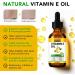 ELBBUB Huile de vitamine E 75 000 UI hydratation ultra concentr e r duction des cicatrices et des vergetures soin hydratant pour le visage le corps les cheveux et les ongles - Buy Online on GoSupps.com