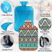 Buy Ethnic Aztec 2L Heat Bottle - Indian PVC Hand & Foot Warmer for Pain Relief & Cold Therapy - Buy Online on GoSupps.com